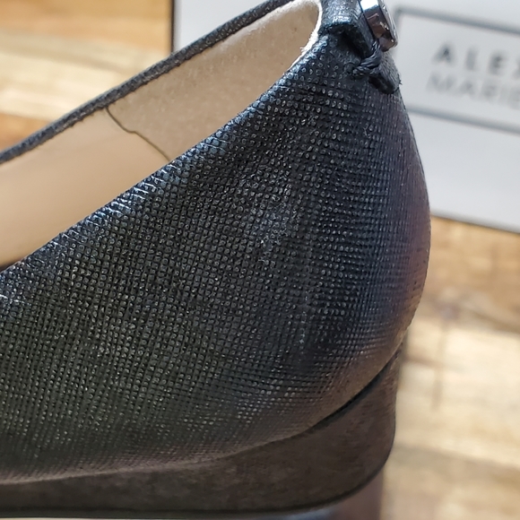 Alex Marie Moriah Metallic wedge pumps - Picture 9 of 16